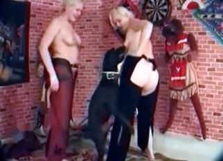 Blondes with big tits fucked by labrador