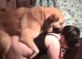 Stunning doggy fucking her wet hole